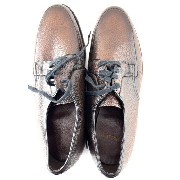 Vintage Stacy Adams Massagic Brown Leather Comfort Dress Shoes Mens Sz 7.5E main image 8